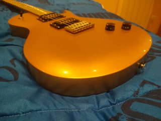 Guitarra Eléctrica PRS SE Gold Egyptian