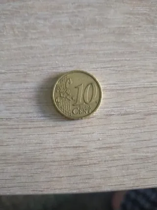 Moneda 10 Euro Cent 2002 Austria
