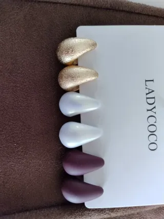 Lote pendientes lágrima LADYCOCO