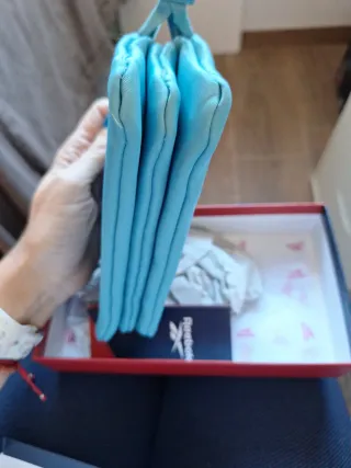 Monedero Reebok Azul Claro