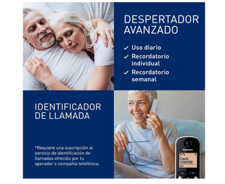 Teléfonos Panasonic KX TGC252 inalámbricos pack 2x