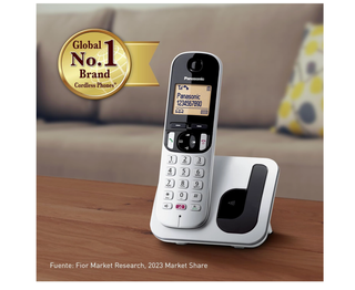 Teléfonos Panasonic KX TGC252 inalámbricos pack 2x