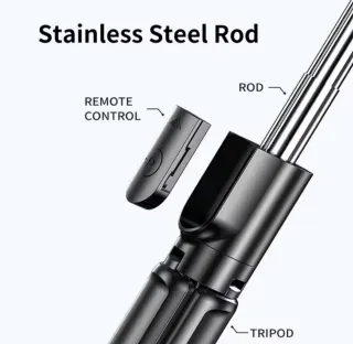 Trípode selfie extensible