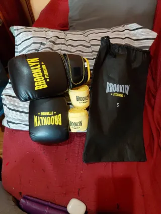 Guantes y vendas boxeo Brooklyn Fitboxing