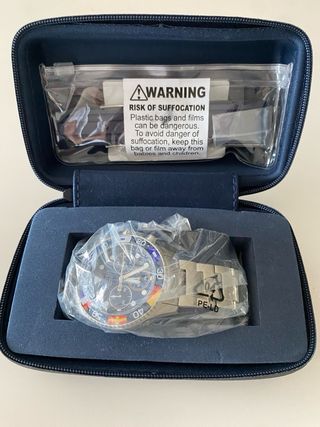 Reloj Nautica Cronógrafo Banderas. NUEVO.