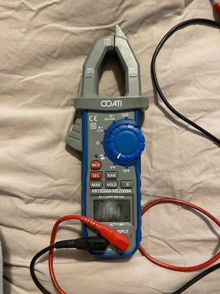 Pinza Amperimétrica Digital Coati MI192660-MS