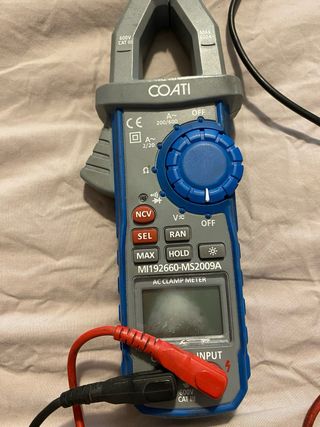 Pinza Amperimétrica Digital Coati MI192660-MS