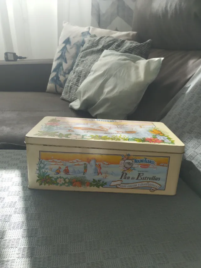 Caja Vintage Navideña El Invierno