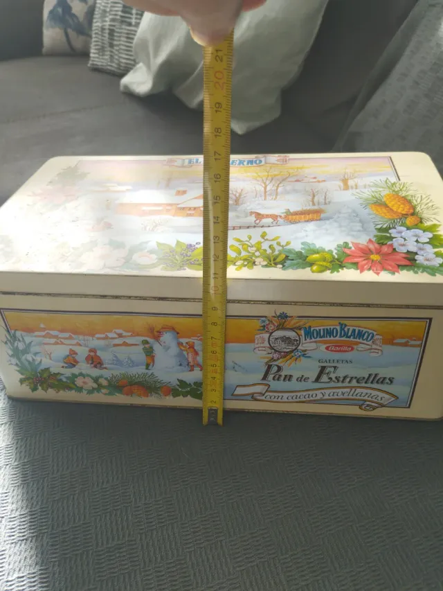 Caja Vintage Navideña El Invierno