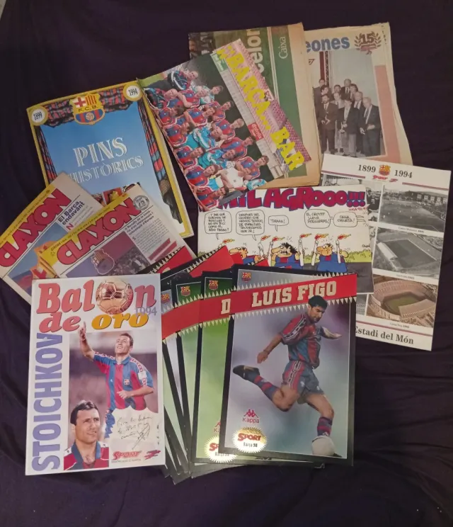 FC Barcelona: Figo, Stoichkov, Balón de Or