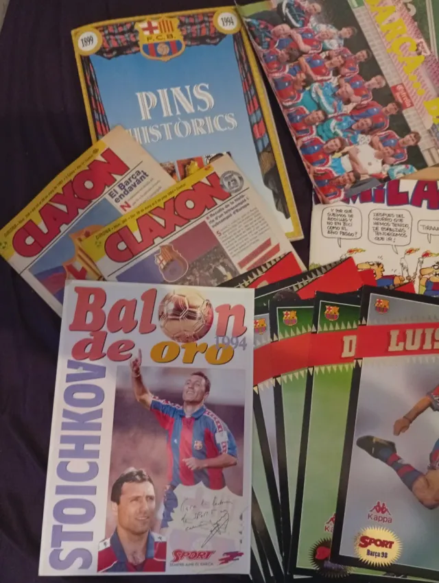 FC Barcelona: Figo, Stoichkov, Balón de Or