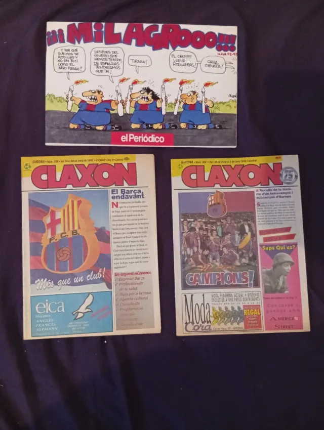 FC Barcelona: Figo, Stoichkov, Balón de Or