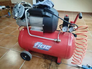 Compresor FIAC 50L Doble Cilindro