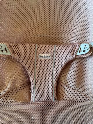 Hamaca Babybjorn Bliss Malla Rosa Palo