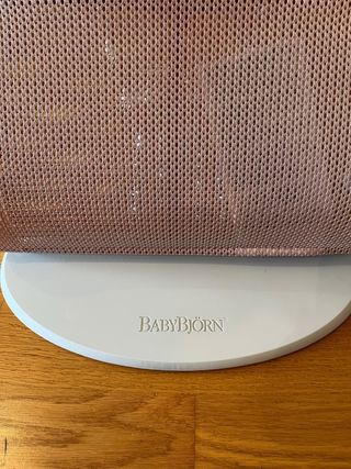 Hamaca Babybjorn Bliss Malla Rosa Palo