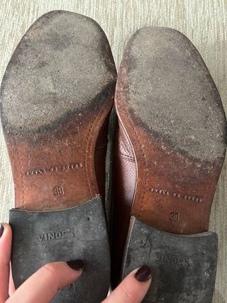 Zapatos de vestir marrones para hombre