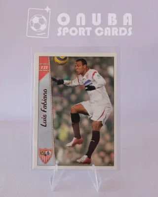 Cromo Luis Fabiano Sevilla FC 2007 Mundicromo