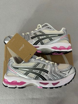 Asics Gel-Kayano 14 Plata Rosa