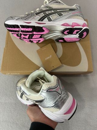 Asics Gel-Kayano 14 Plata Rosa