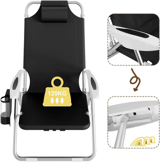 Spiaggina Pieghevole Portatile Sedia Sdraio da Spi