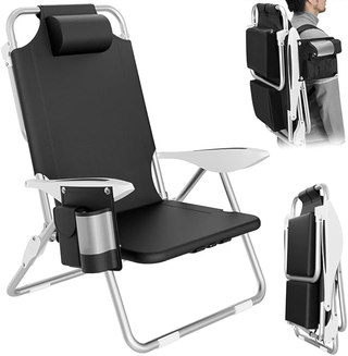 Spiaggina Pieghevole Portatile Sedia Sdraio da Spi