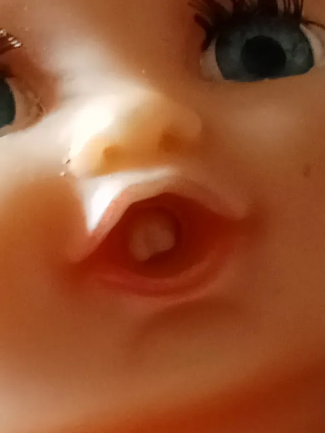 Muñeca rubia Jesmar con chupete