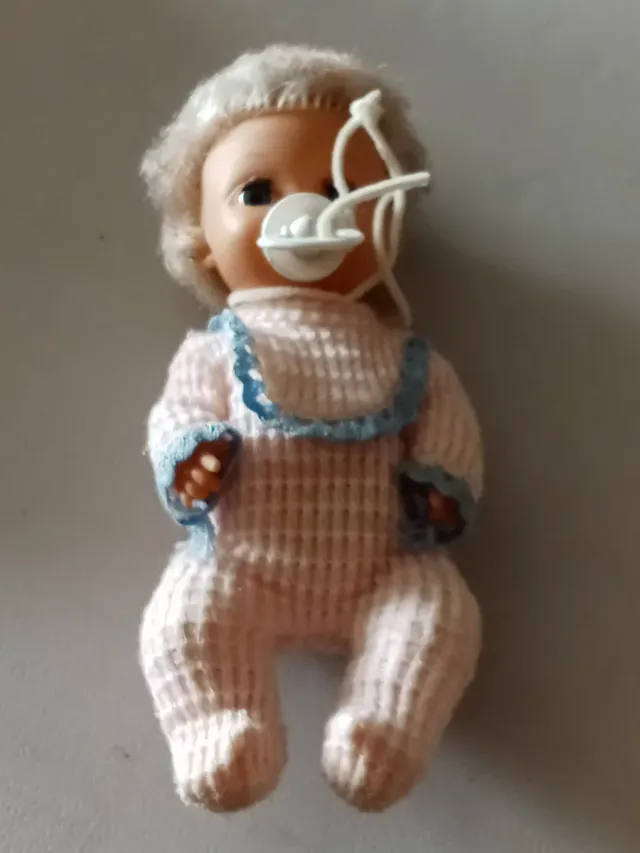 Muñeca rubia Jesmar con chupete