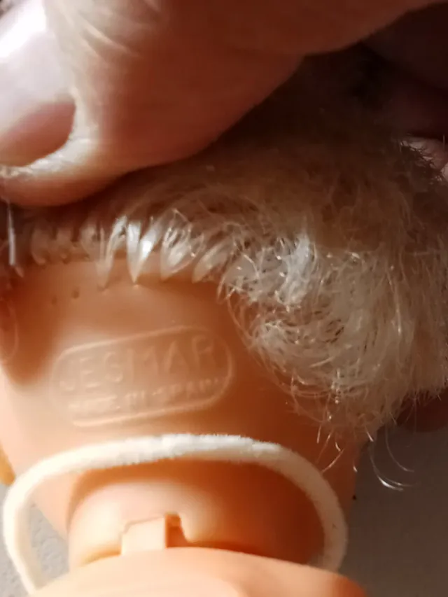 Muñeca rubia Jesmar con chupete