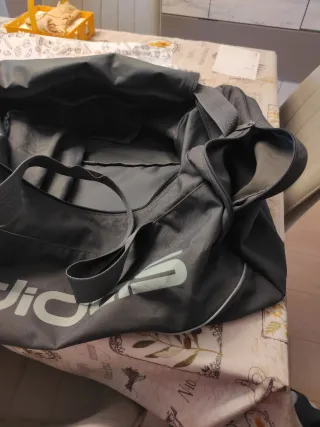 Bolso de viaje Adidas verde oscuro