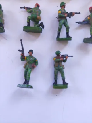 Figuras Soldados Ucranianos Guerra