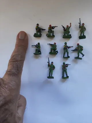 Figuras Soldados Ucranianos Guerra