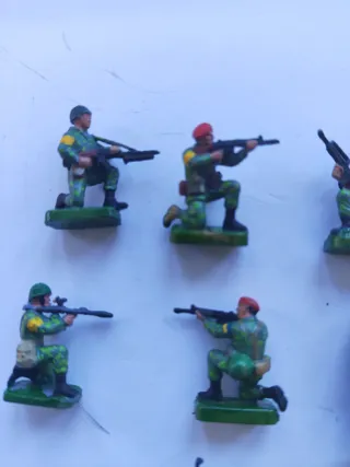 Figuras Soldados Ucranianos Guerra