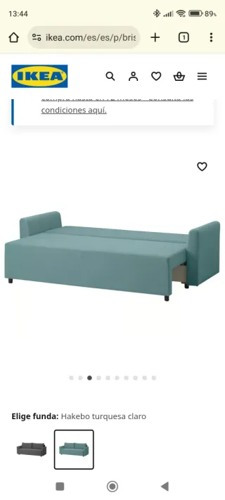 Sofá Cama Ikea Tela
