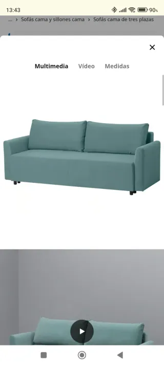 Sofá Cama Ikea Tela