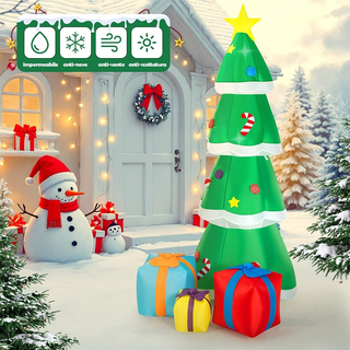 Gonfiabile Albero di Natale XXL per Esterni ed Int
