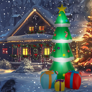 Gonfiabile Albero di Natale XXL per Esterni ed Int