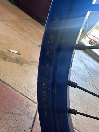 Llanta Morad 21” Azul