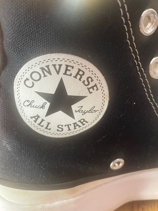 Zapatillas Converse Negras Plataforma