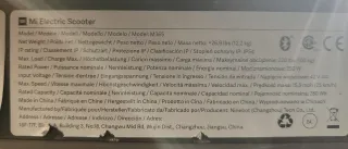 Patinete Eléctrico Xiaomi MI M365