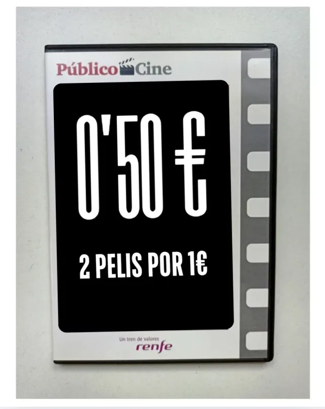 Películas DVD 0,50€ cada una