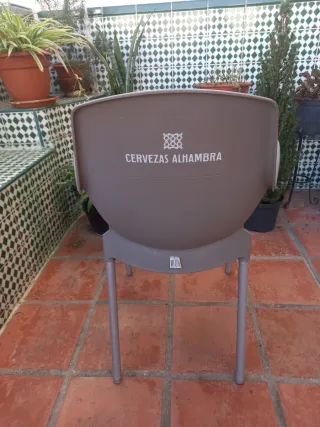 6 Sillas exterior Alhambra Gris