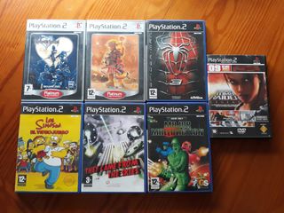 Juegos PS2 (Jak 3, Kingdom Hearts) PS2 + Demos