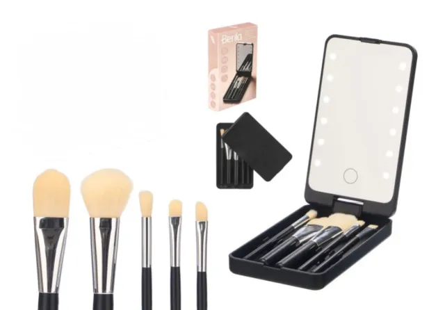 Specchio LED con Kit Pennelli Berilo