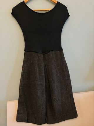 abito senza maniche 100% lana