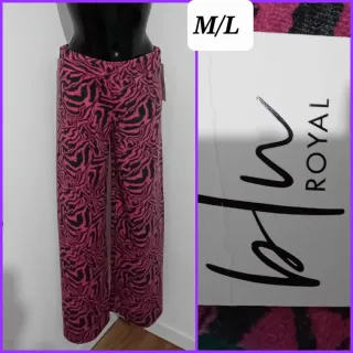 Pantalone Palazzo Blu Royal Italy Nuovo M/L