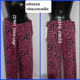 Pantalone Palazzo Blu Royal Italy Nuovo M/L