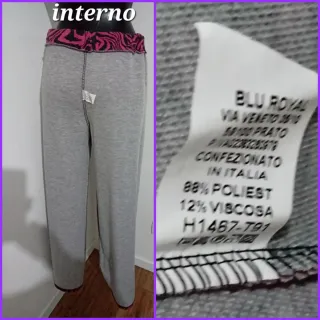 Pantalone Palazzo Blu Royal Italy Nuovo M/L