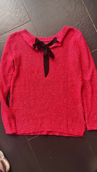 Jersey rojo con lazada en la espalda Springfield