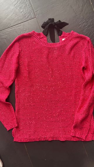 Jersey rojo con lazada en la espalda Springfield