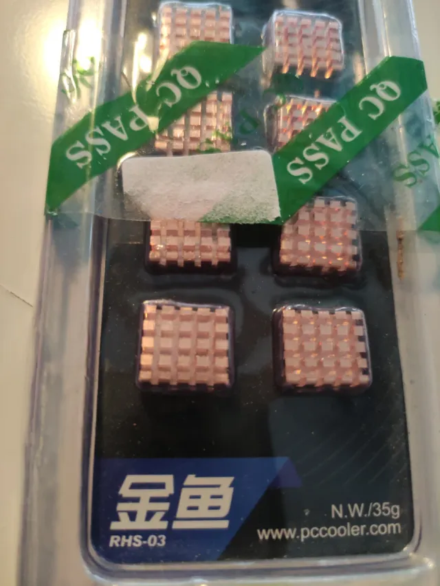 8 Disipadores Calor RAM Cobre Adhesivo VGA GPU